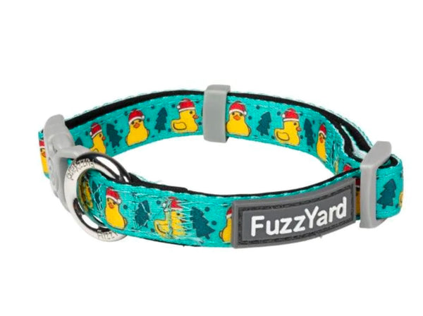 Merry Quackmass Duck Dog Collar By Fuzzyard