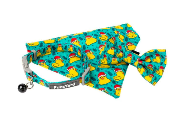 Merry Quackmass Duck Cat Set By FuzzYard