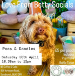 Love From Betty Socials Poos & Doodles @ Mi Coffee & Cake Sandhurst