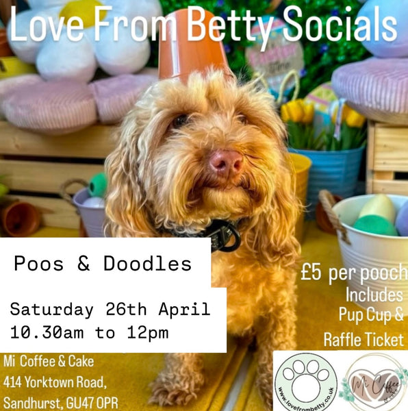 Love From Betty Socials Poos & Doodles @ Mi Coffee & Cake Sandhurst