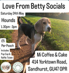 Love From Betty Socials Hounds @ Mi Coffee & Cake Sandhurst