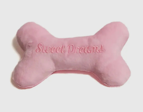 Sweet Dreams Bone Pink Dog Toy By Catwalk Dog