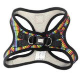 Rainbow Northcote Stripe Step In Dog Harness By Fuzzyard