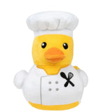 Waddle Squad Duck Gordon Quacksay Chef Dog Toy By FuzzYard