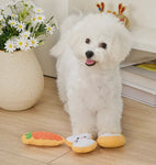 Happy Easter Trio Dog Toy By Hugsmart