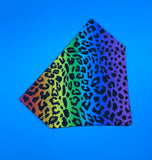 Neon Animal Print Bandana Handmade By Urban Tails