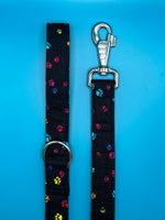 Paw Prints Dog Lead Handmade By Urban Tails