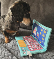 Laptop Computer Dog Toy By Hugsmart