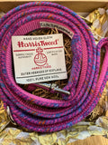 Harris Tweed Purple Dog Lead Handmade By Urban Tails