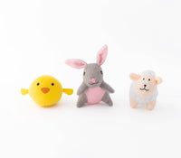 Miniz Three Pack Easter Friends  By Zippy Paws