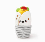 Fiesta Chewsday Burrito Dog Toy By Hugsmart