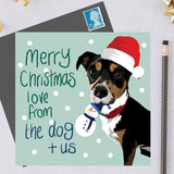 Christmas Dog Greeting Four Card Mixed Bundle By Lorna Syson